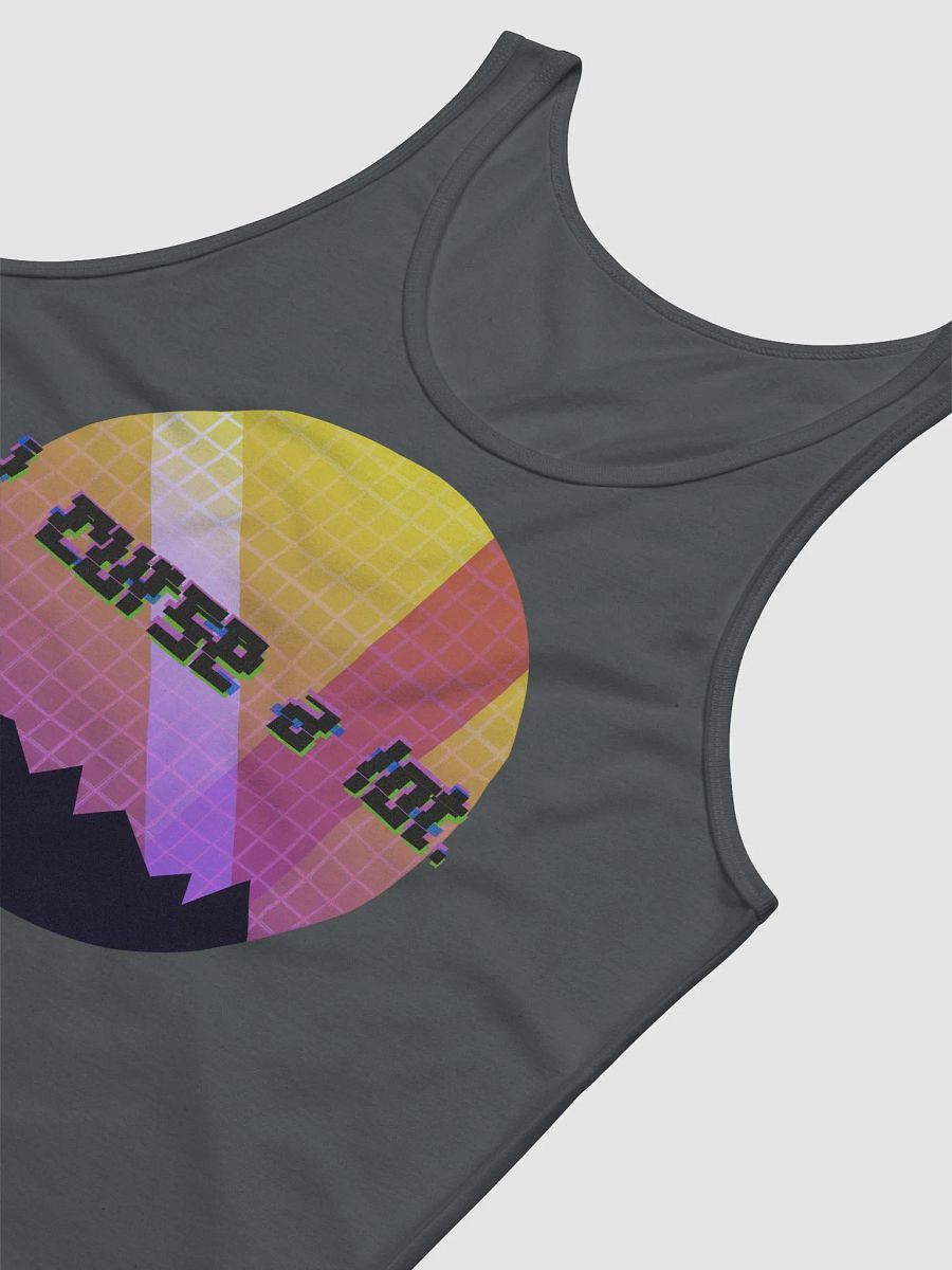 i curse a lot. Vaporwave Unisex Tank Top product image (39)