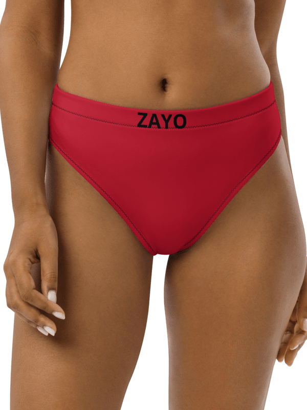 Vibrant Red 'ZAYO' All-Over Bikini Bottoms product image (1)