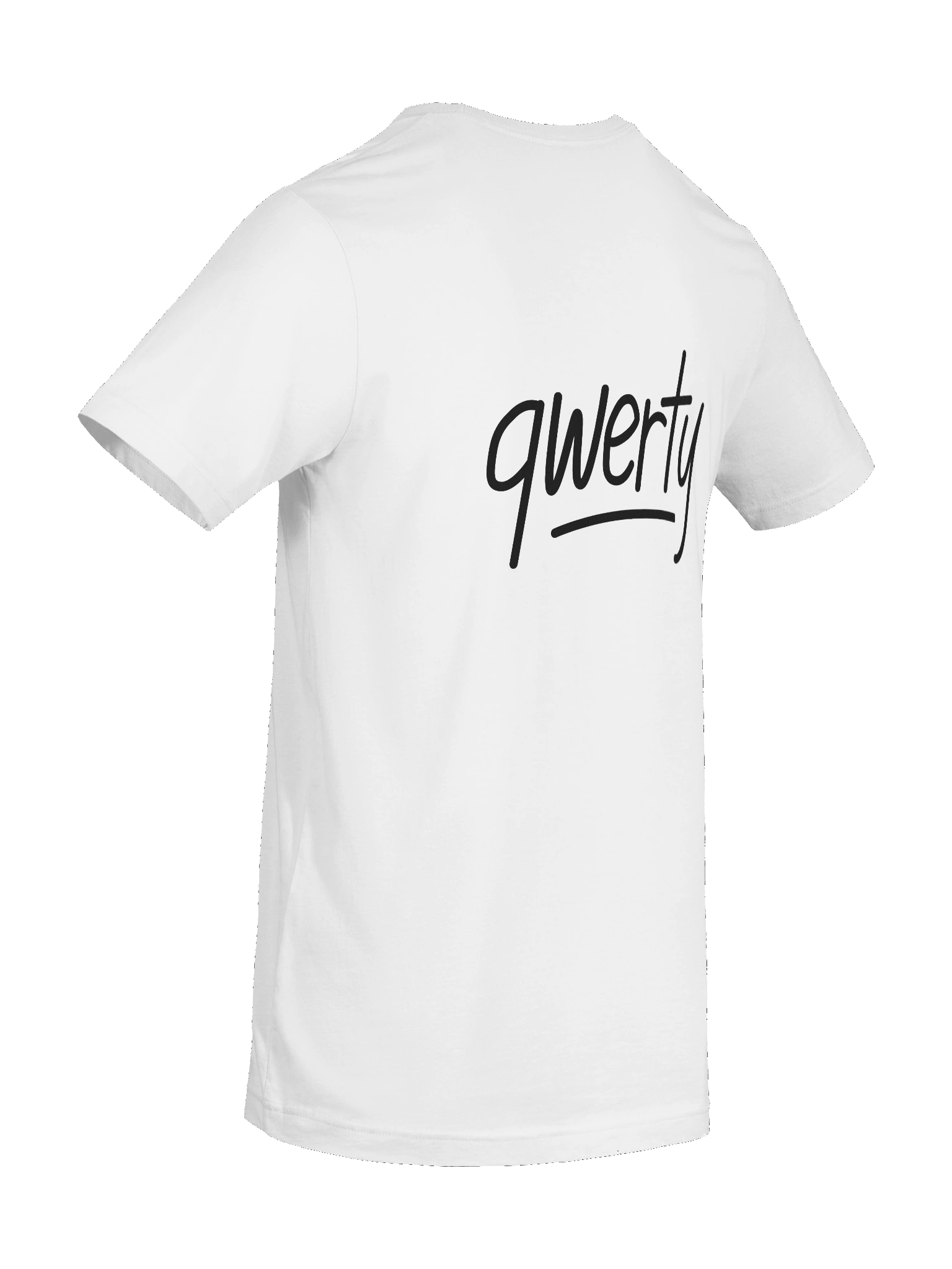 qwerty Tee (white) product image (10)