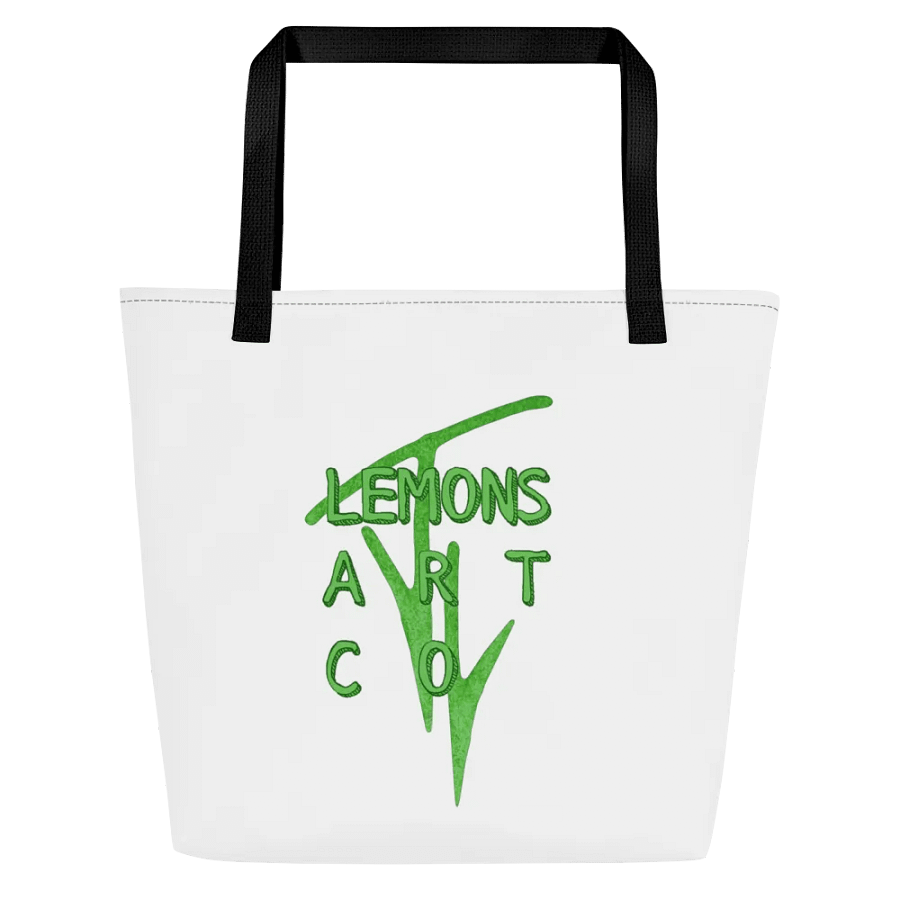 Green Dinosaus King All-Over Tote Bag product image (2)