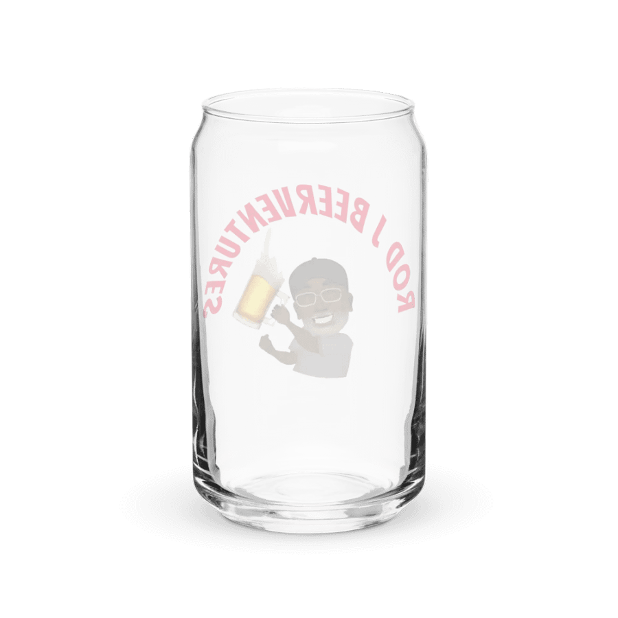 Rod J BeerVentures Beer Can Glass product image (2)