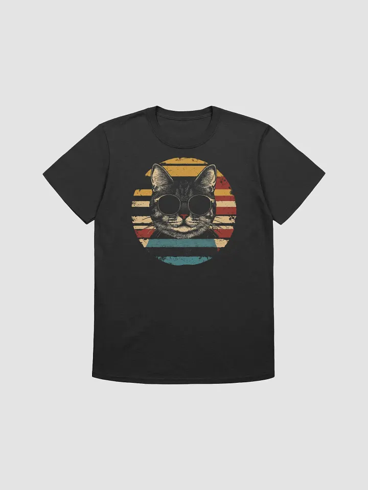 Funny Retro Cat for Vintage Cat Mom and Cat Dad 80's style product image (2)