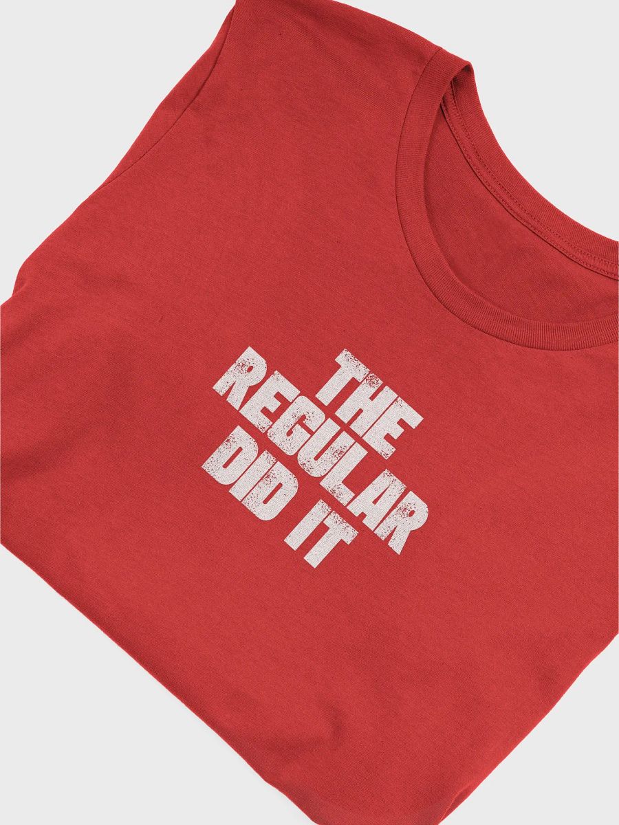 THE REGULAR DID IT UNISEX TEE product image (38)