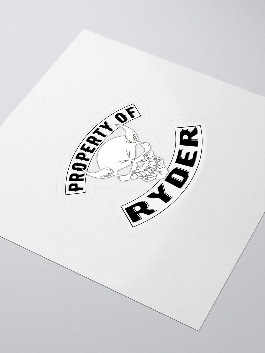 Property of Ryder Sticker product image (3)