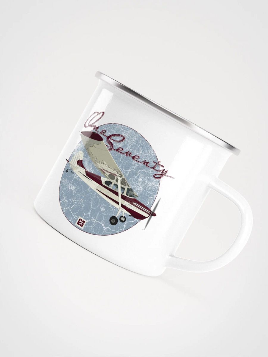 One Seventy Enamel Vintage-Look Travel Mug product image (5)