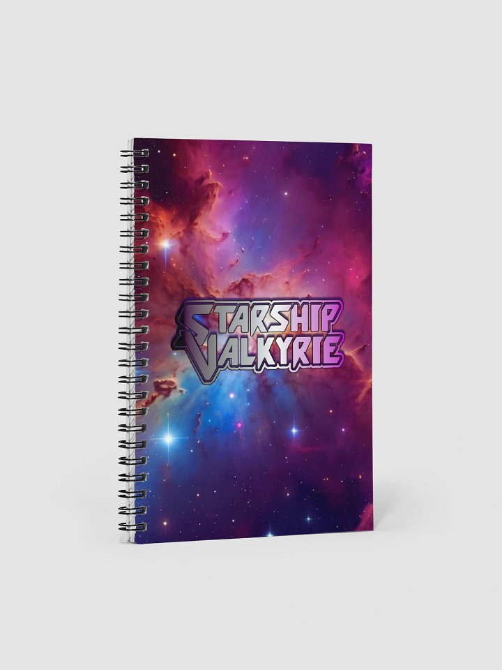 Starship Valkyrie Ace Pride SSV Logo Nebula Notebook product image (1)