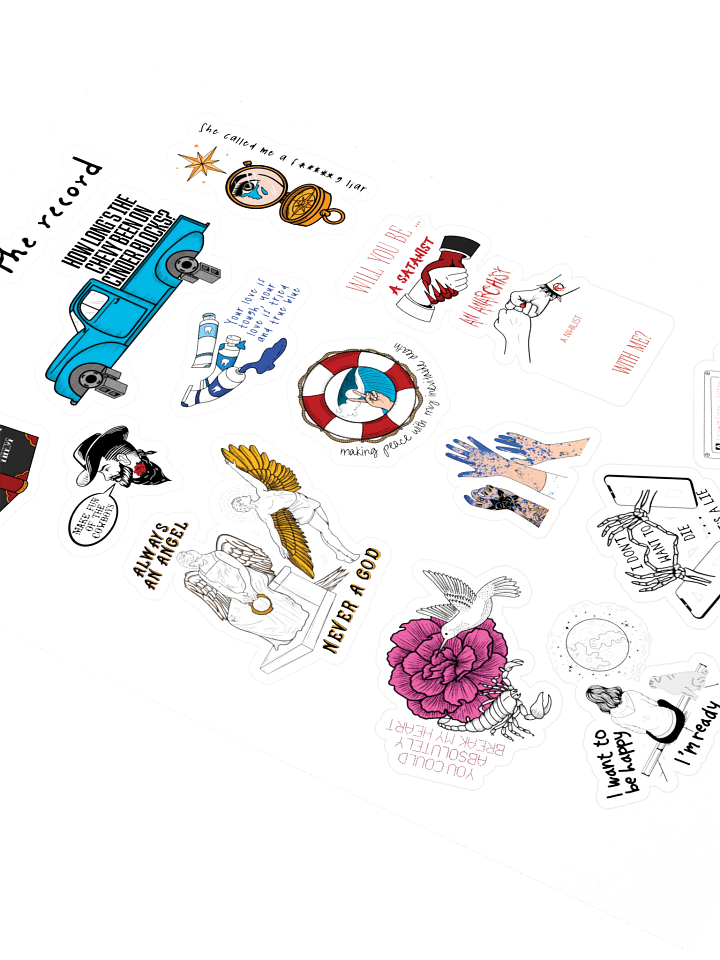 Boygenius - The Record Sticker Sheet product image (2)