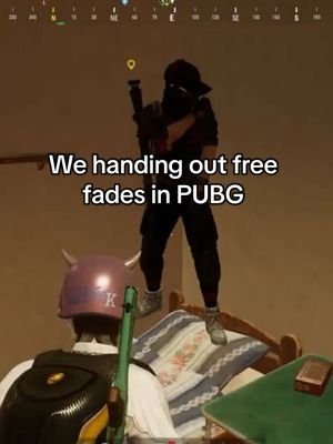 Free fades #pubg #funnygame #dripdrops