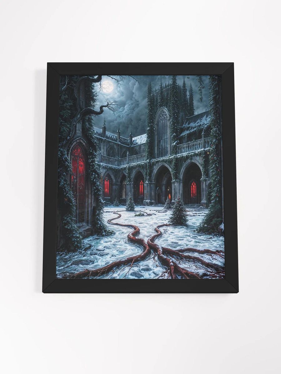 Gothic Courtyard Framed Poster product image (20)