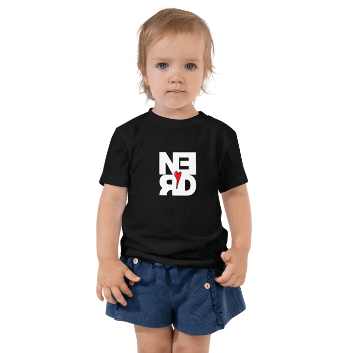 Nerd Heart Toddler Tee product image (1)