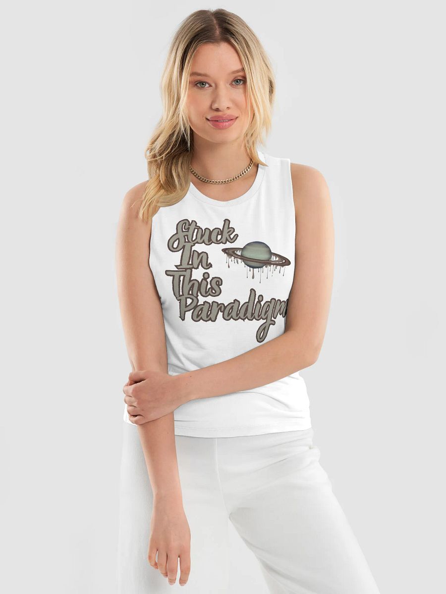 Stuck In This Paradigm Saturn Flowy Tank Top product image (3)