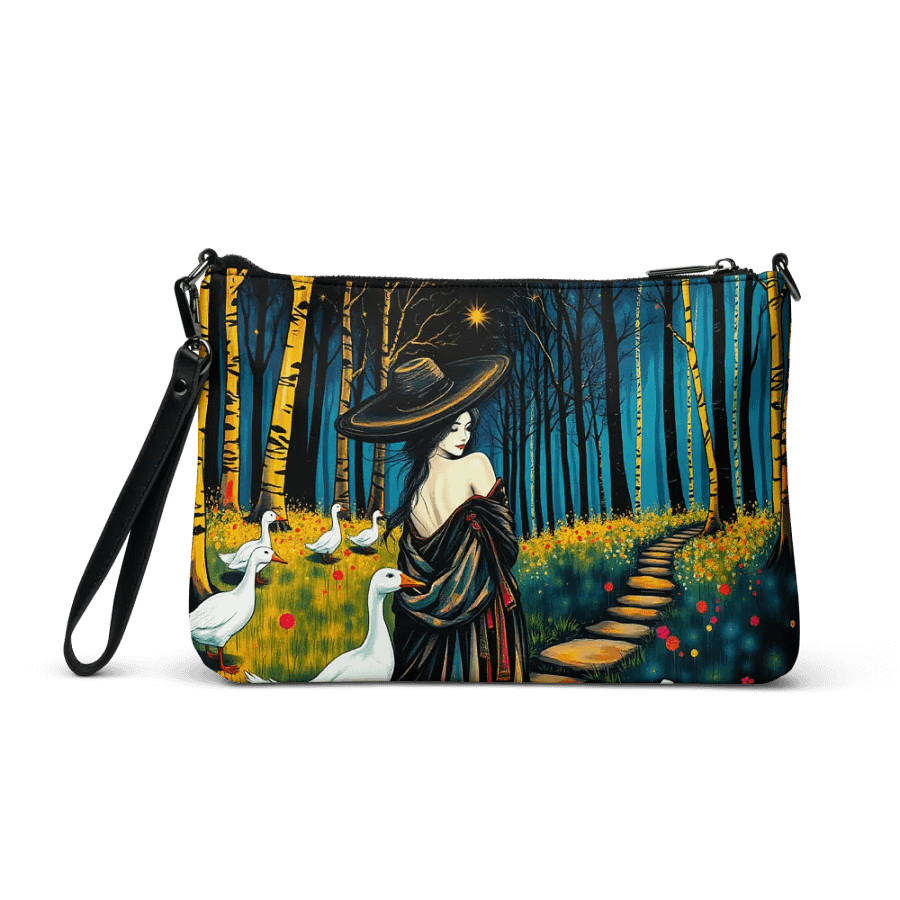 Enchanted Geese Crossbody Bag product image (3)