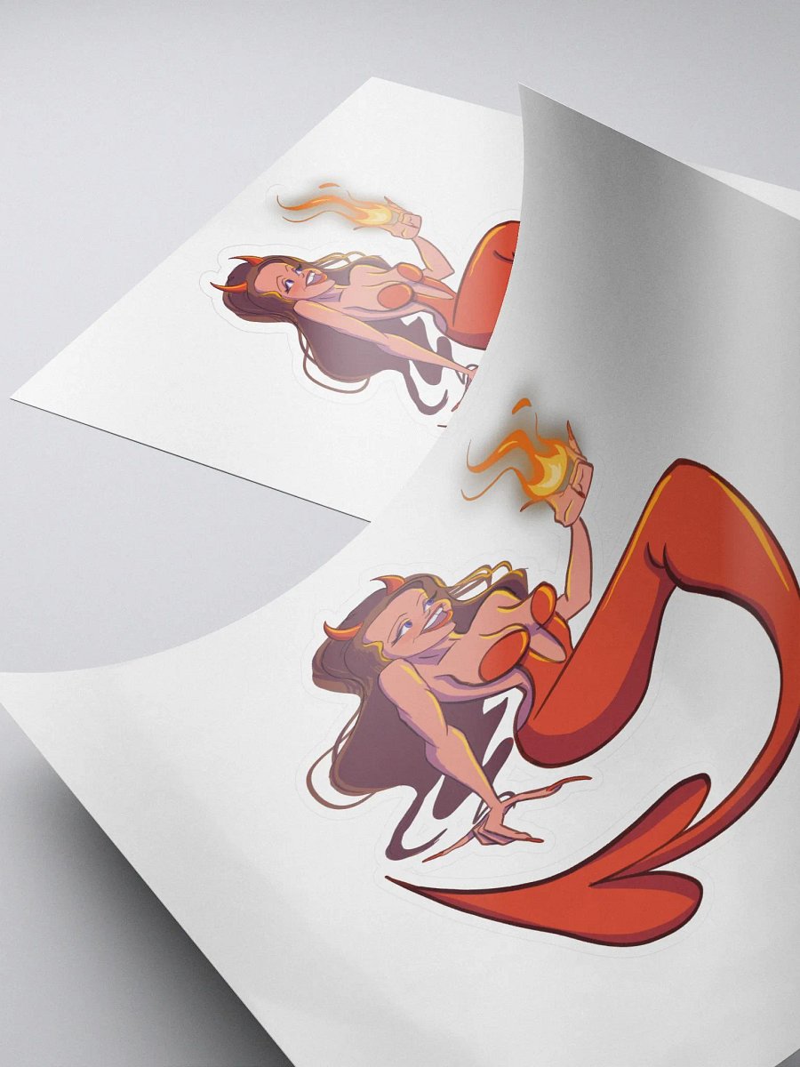 Mermaid Devil Sticker product image (4)