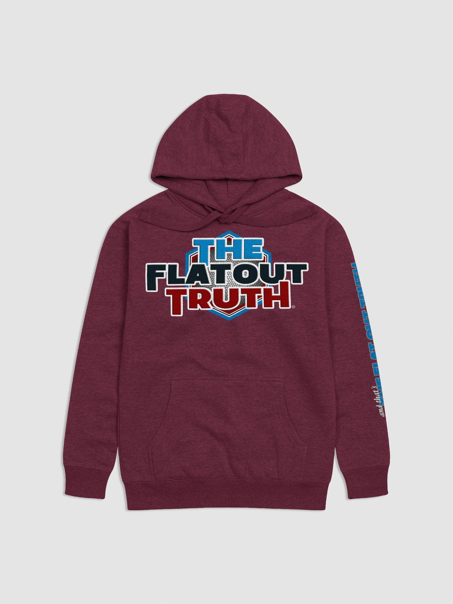 TFOT Premium Blue Hex Hoodie product image (3)