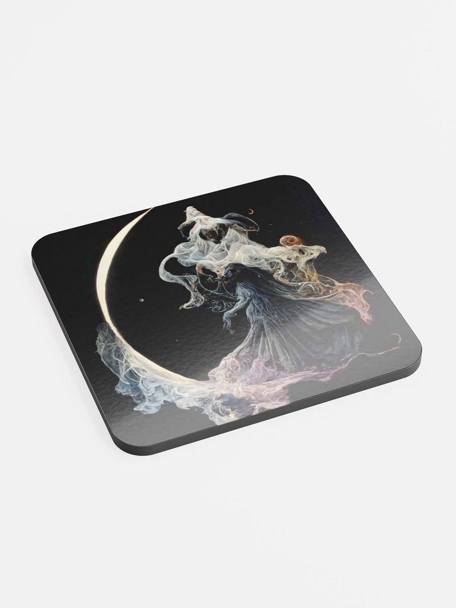 Lunar Dance Glossed Cork Coaster product image (2)