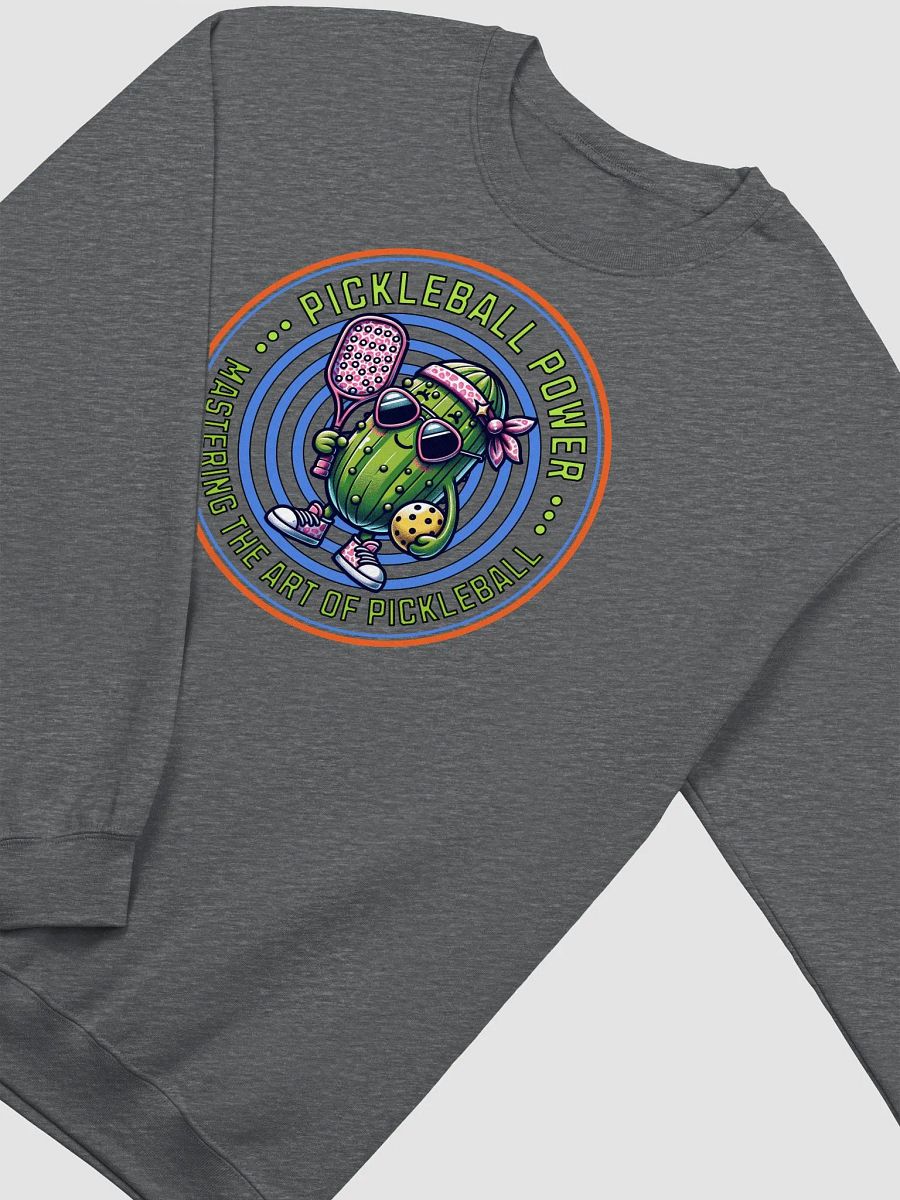 Pickleball Power Mastering The Art Of Pickleball Badge Sweatshirt product image (4)