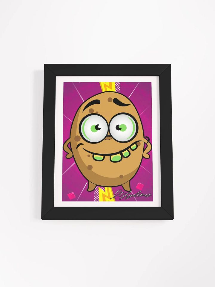 Smiling Spud Framed Matte Poster product image (1)