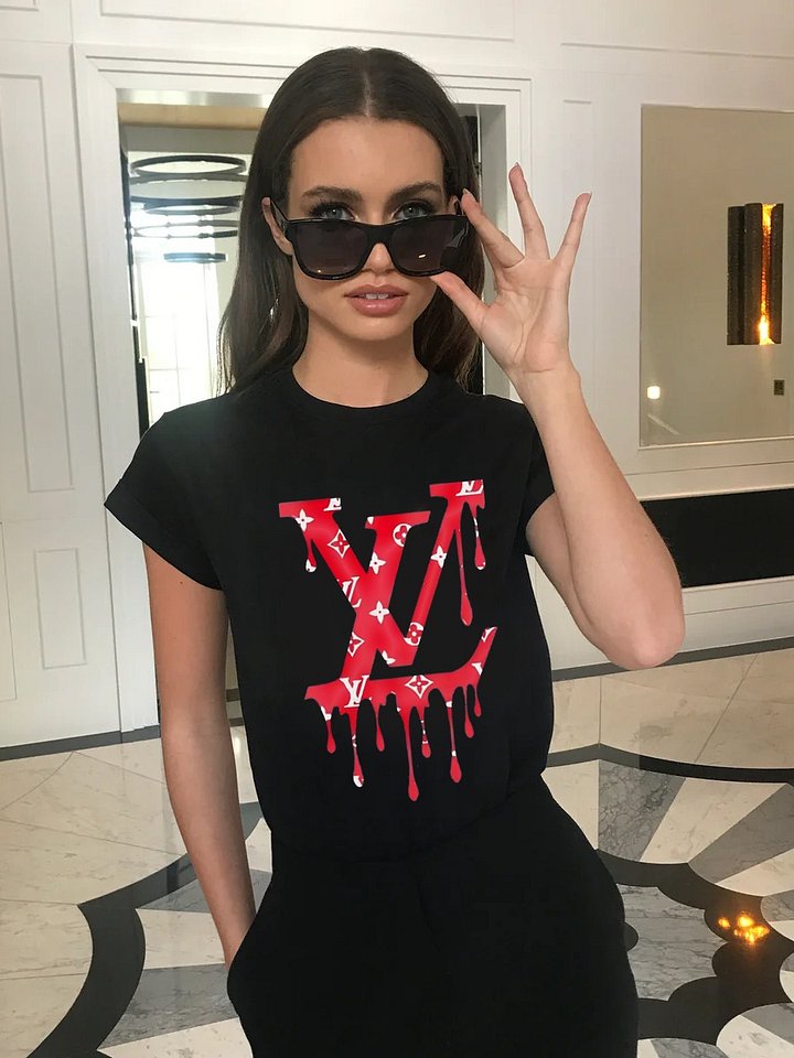 Louis Vuitton Liquid Logo T-Shirt – Unisex Streetwear by Limitless Vibe product image (6)