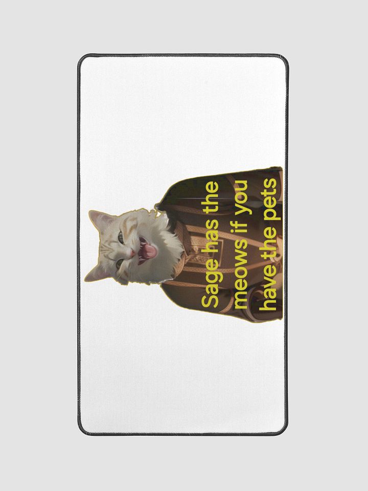Sage Barter! Desk Mat product image (1)