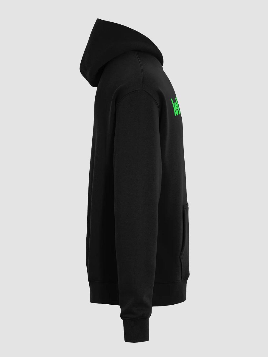 let's bang. black/green, oversized hoodie product image (8)