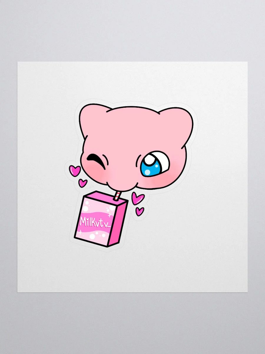 Mew Sippy Sticker product image (1)