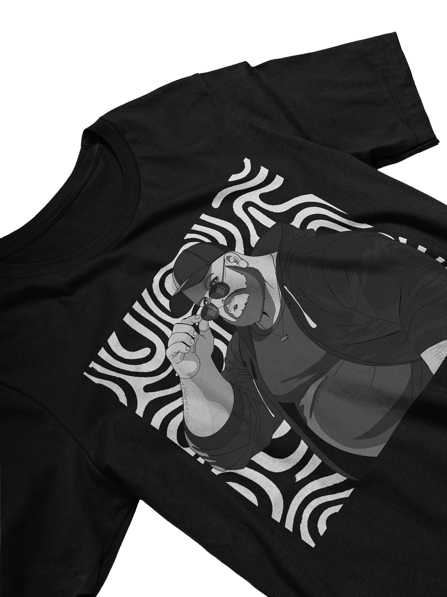 Mens Bos Retro B&W Tee product image (4)