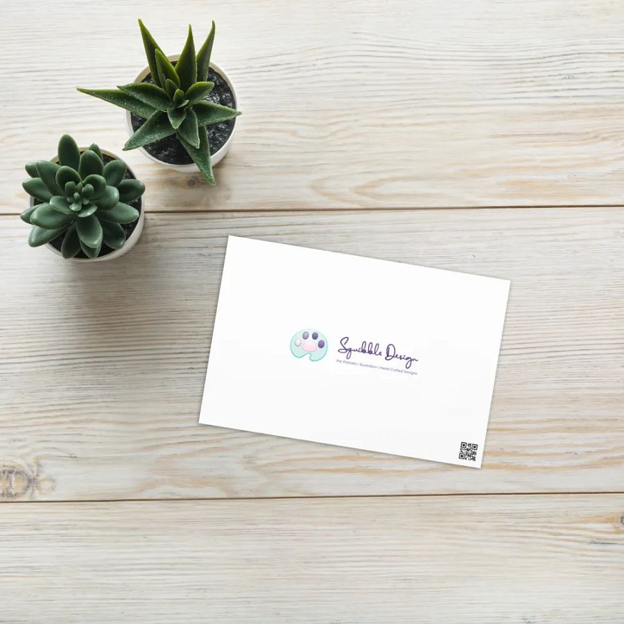 I think You're Swell! Greeting Card by Squibble Design product image (14)