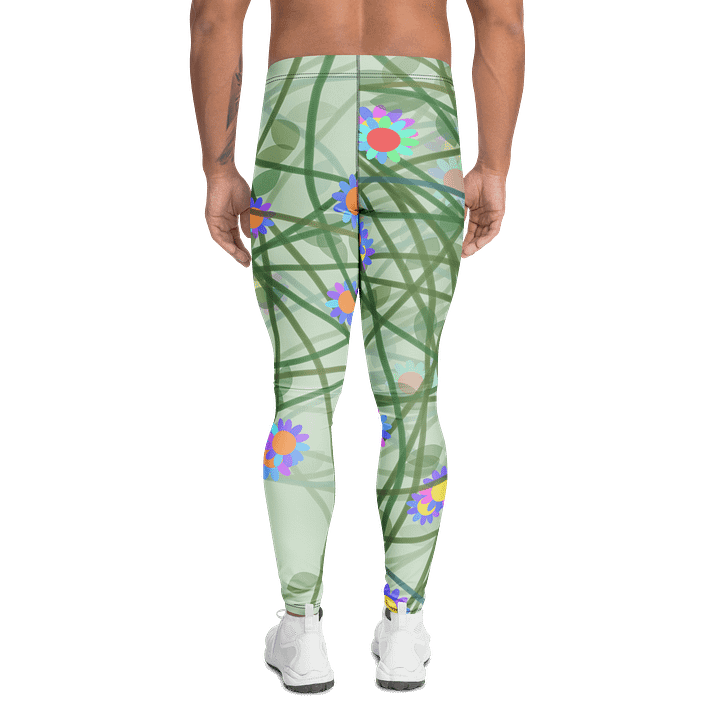 Floral Fusion Men's Leggings product image (2)
