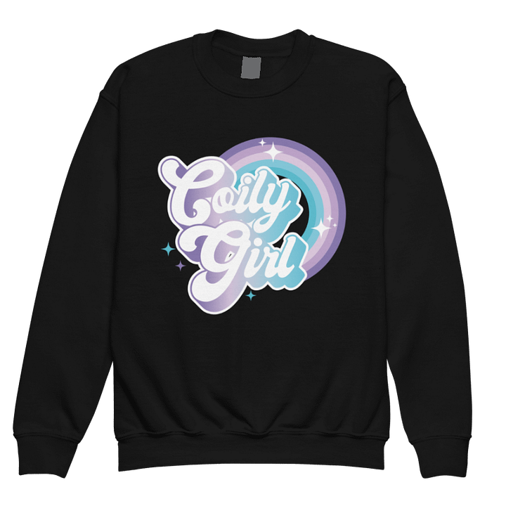 Coily Girl Crewneck (Kids) product image (1)