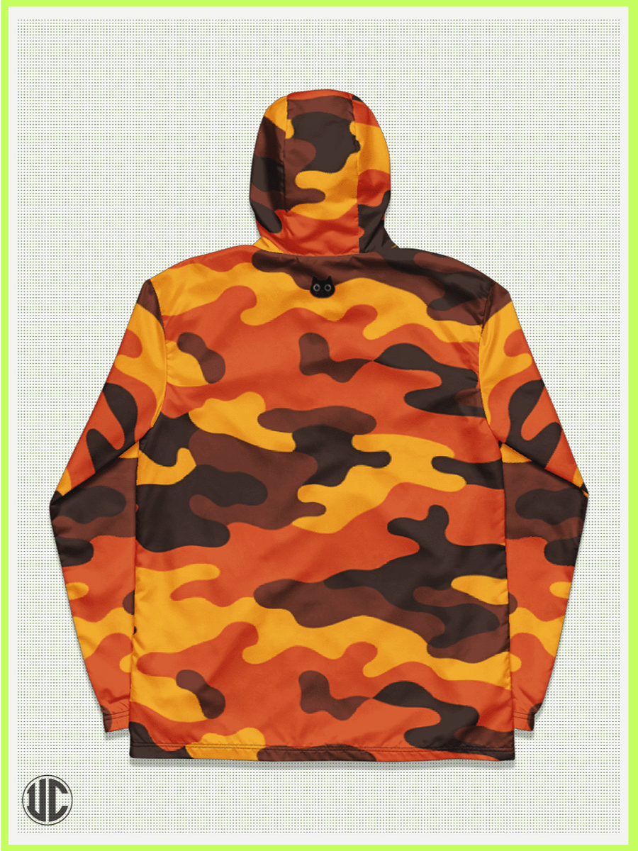 Savage Sunset Orange Camo – Windbreaker product image (2)
