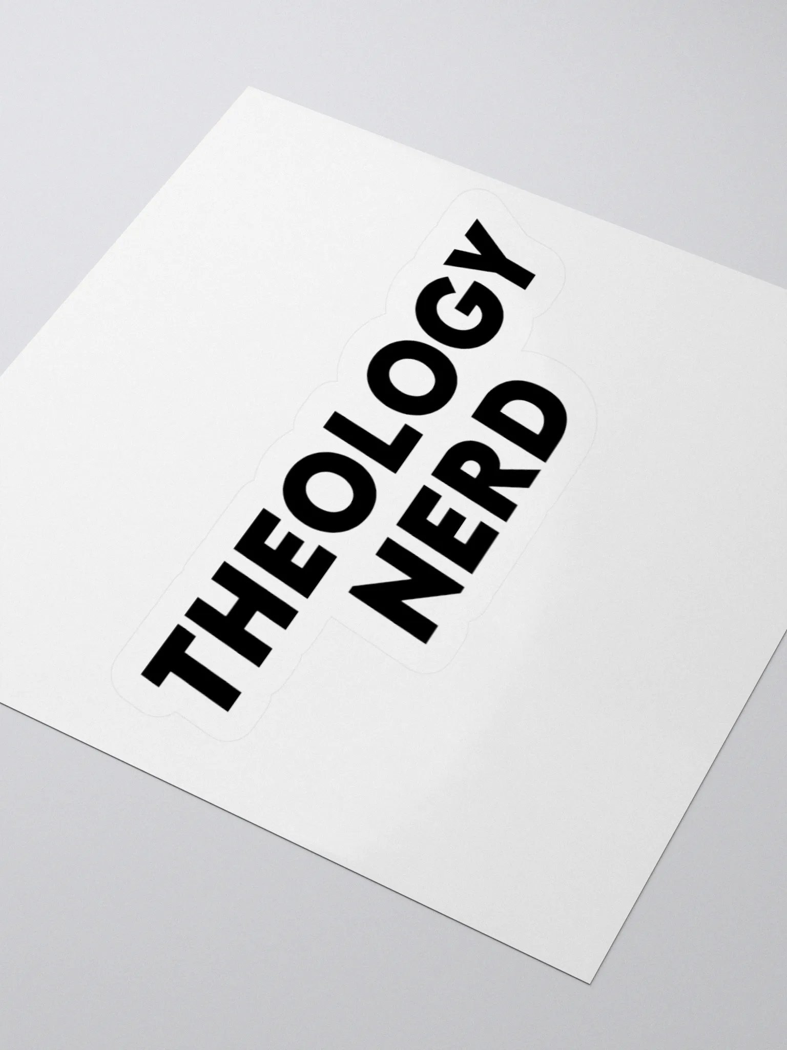 Theology nerd sticker product image (7)