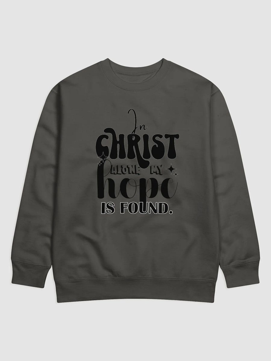 In CHRIST IS FOUND Premium Sweatshirt product image (1)