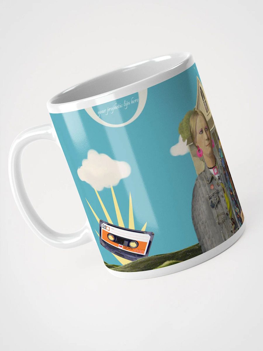 American Prophet by Frank Fonik (Sequential Prophet 5), Techno EDM Polyphonic Glossy Mug product image (4)
