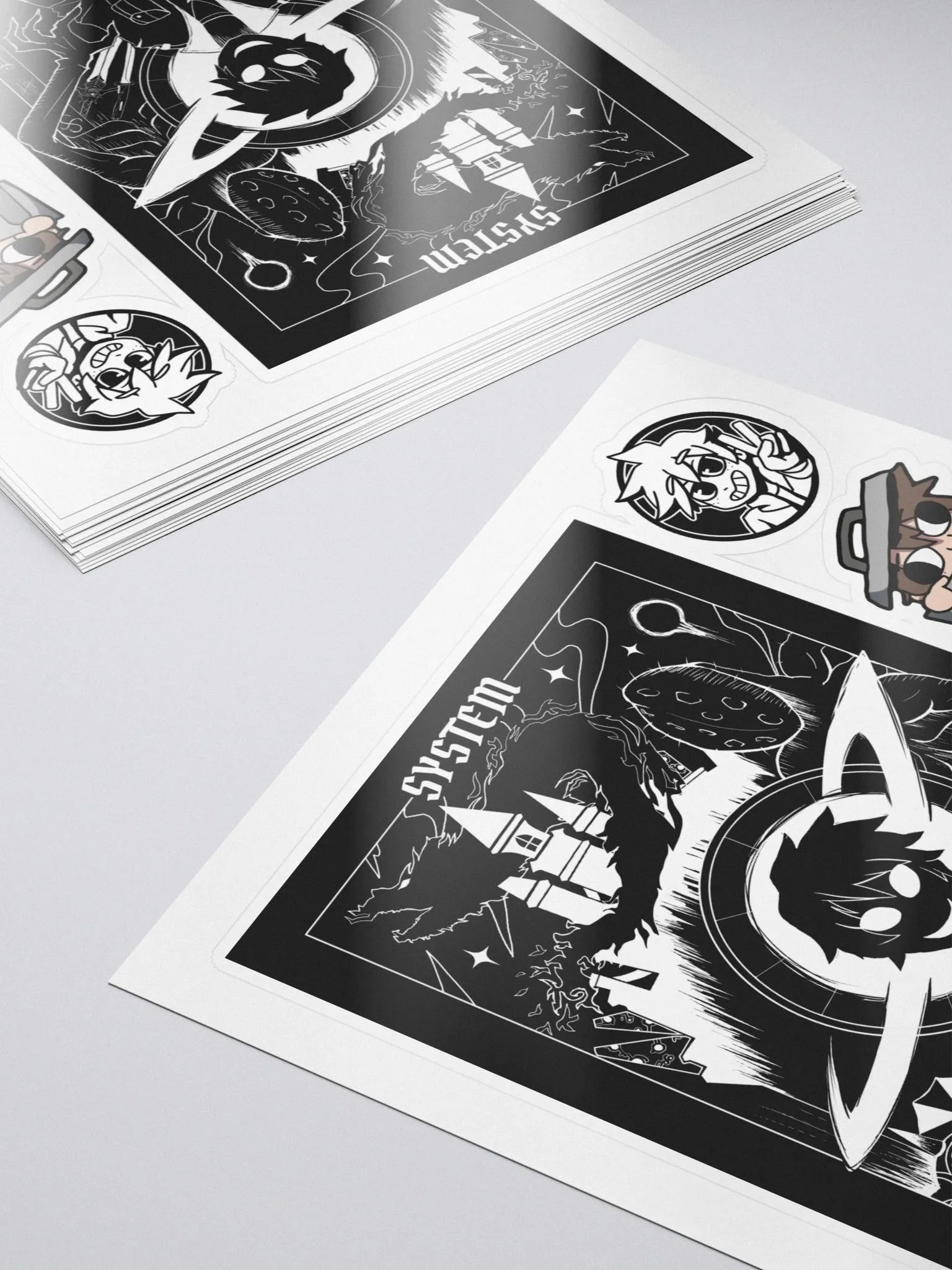 VILLAIN SERIES - LARGE TAROT STICKERS product image (5)