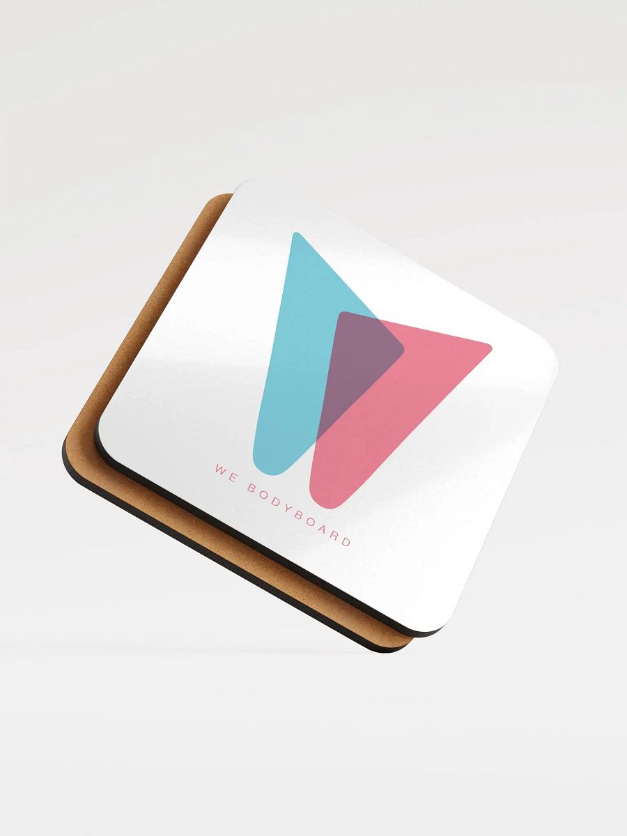 We Bodyboard Classic Logo Coaster product image (5)