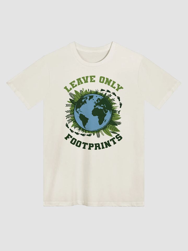 Leave Only Footprints, Care for Our Planet T-Shirt product image (2)