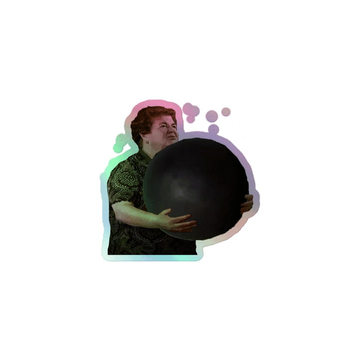 One Ball Grandma Sticker product image (1)
