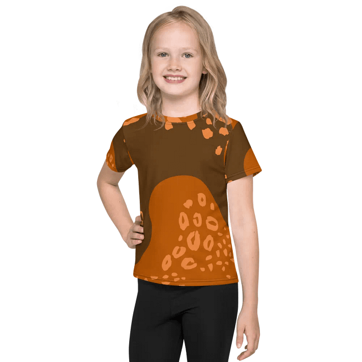 Orange Safari Adventure Kids T-Shirt product image (1)