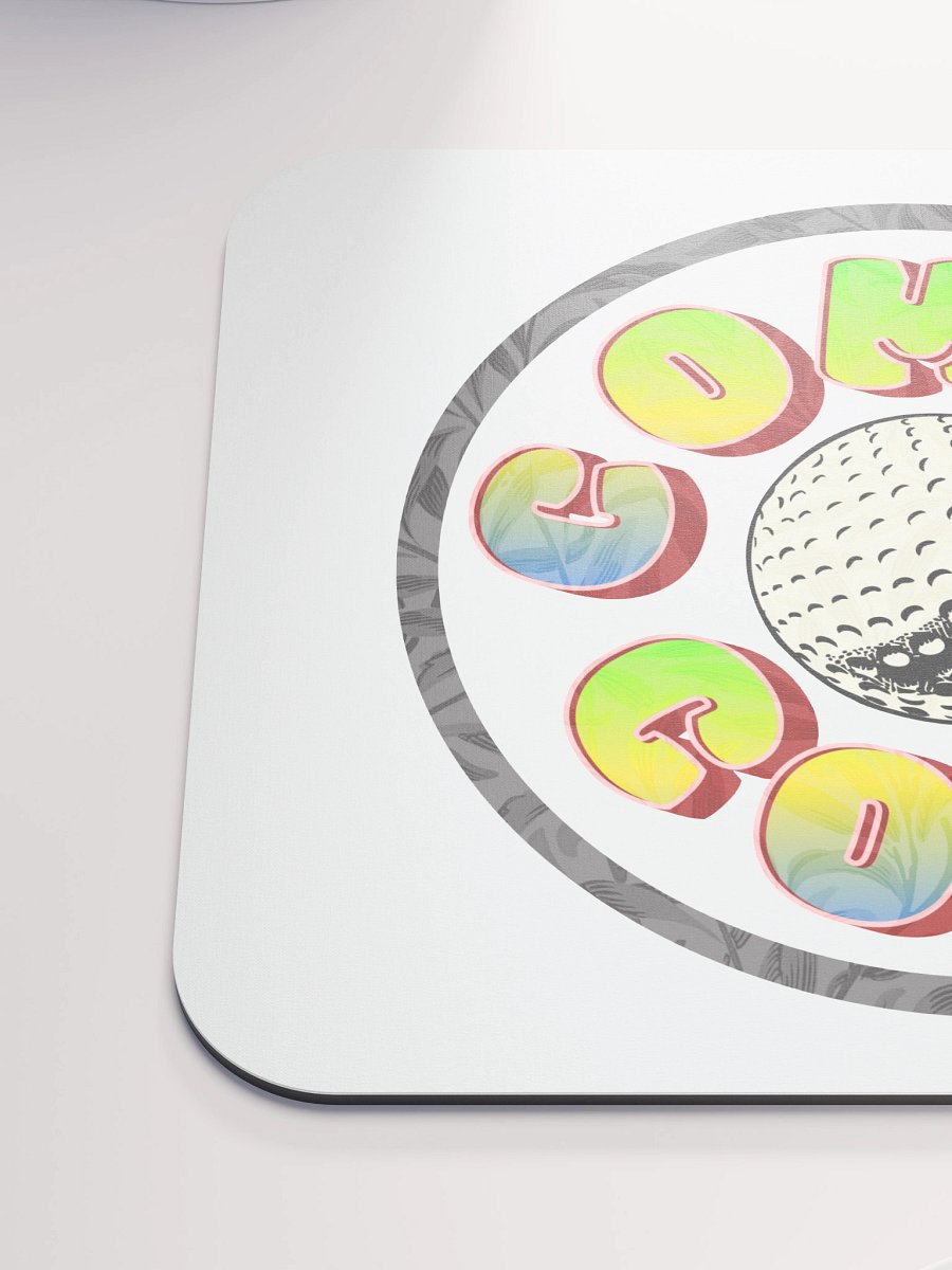 Comfy Cozy Golf Ball Mouse Pad product image (6)