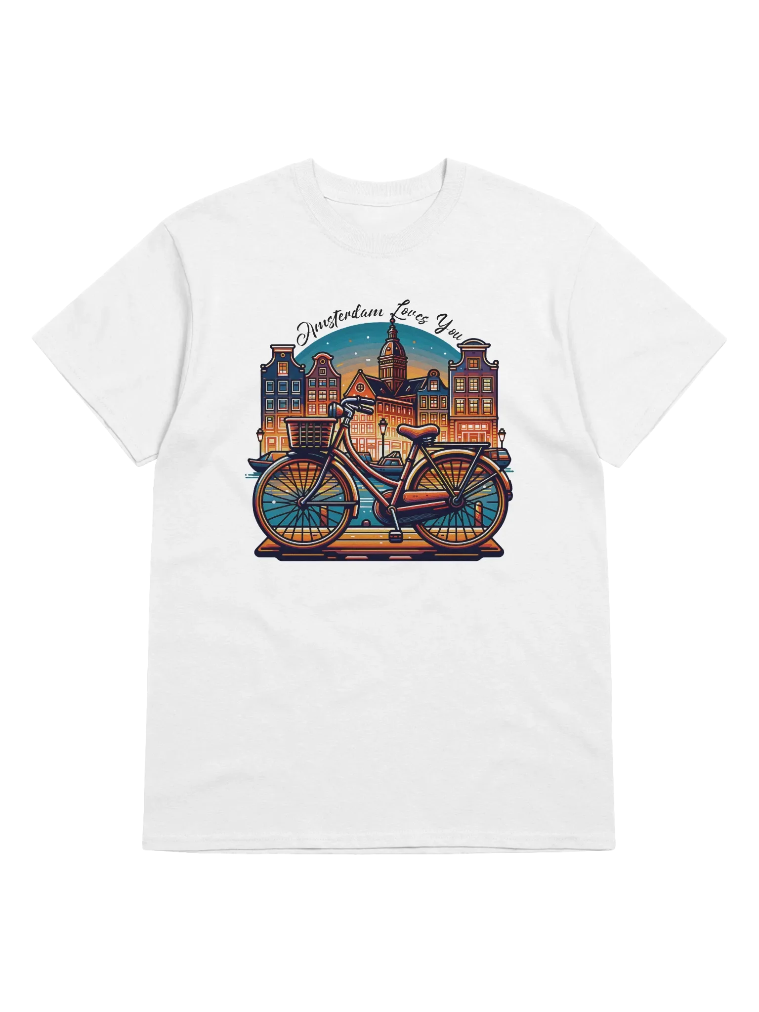 Amsterdam Loves You Classic Unisex T-Shirt product image (2)