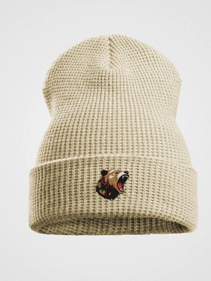 Bear Waffle Beanie product image (2)