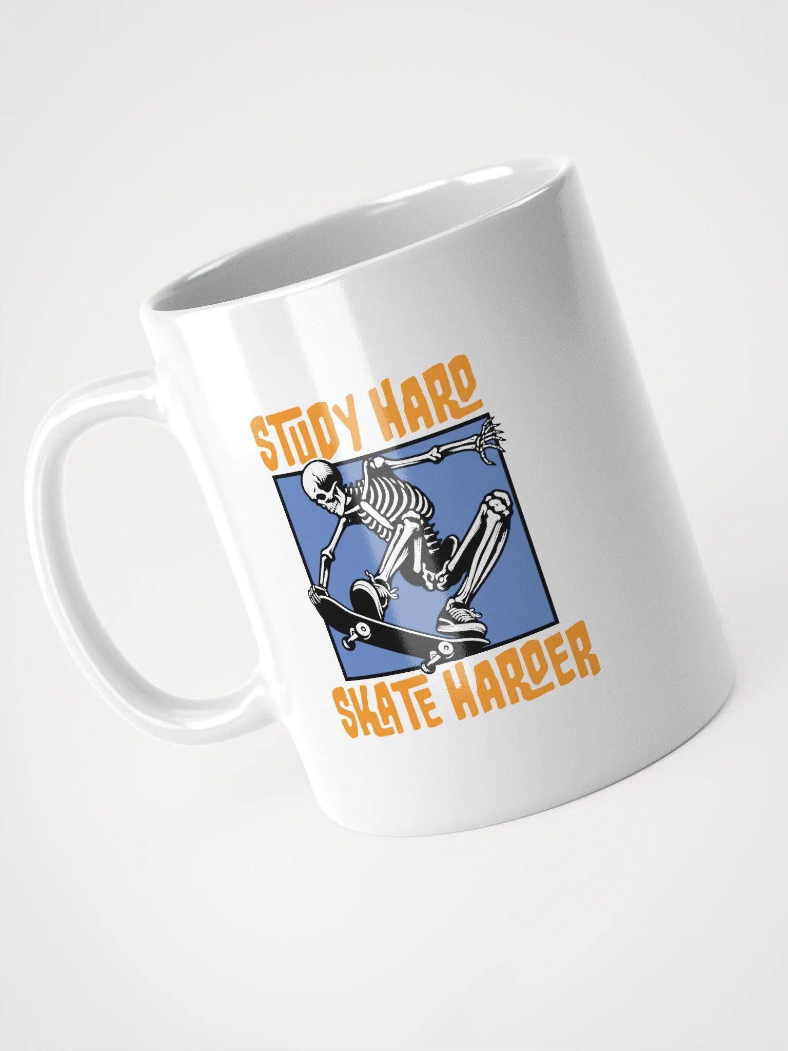 Study Hard, Skate Harder – The Ultimate Skater Coffee Mug product image (3)