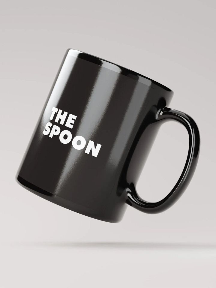 Spoon Mug - Black Glossy product image (2)