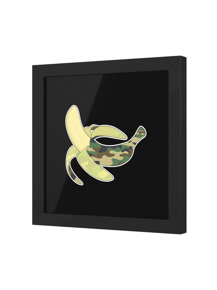 Banana Army Framed High-Quality Matte Poster product image (5)