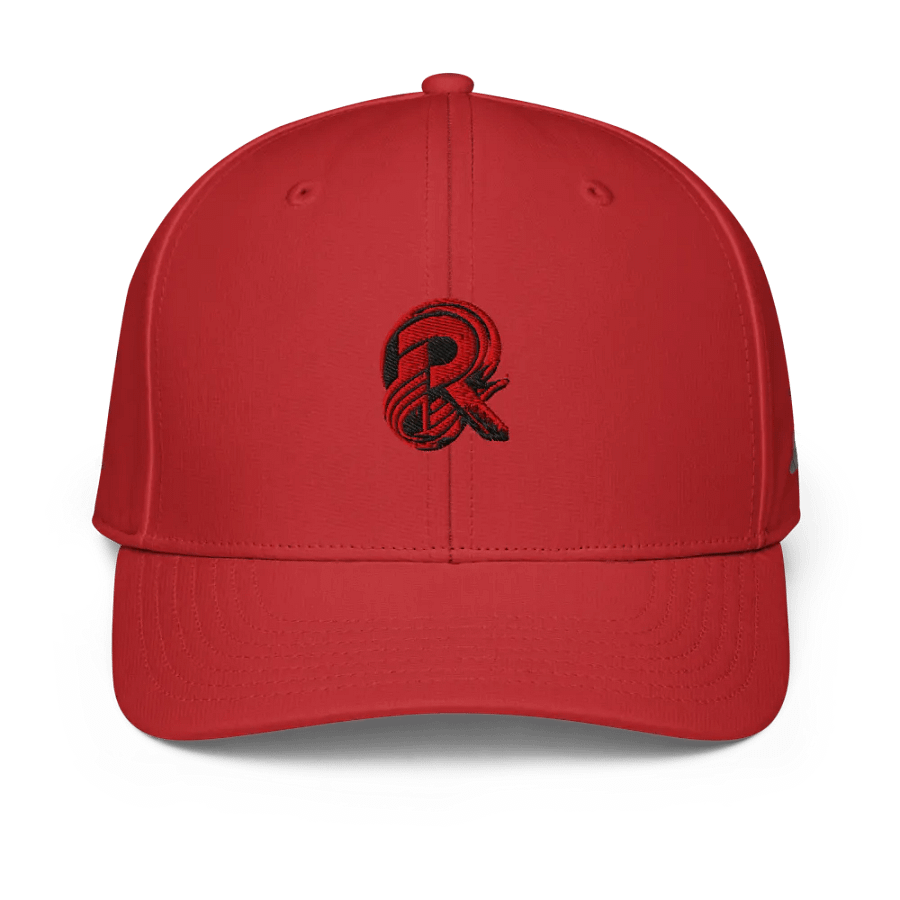 Retro Red Letter R Art Print product image (1)