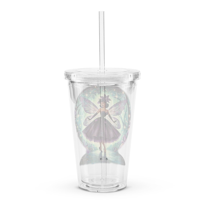 Enchanted Forest Purple Iris Fairy Double Wall Tumbler product image (2)