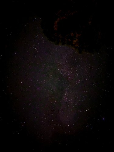 Regretted not bringing my camera on my weekend trip the moment I saw the sky. Luckily, 10 sec exposure on the iPhone worked o...