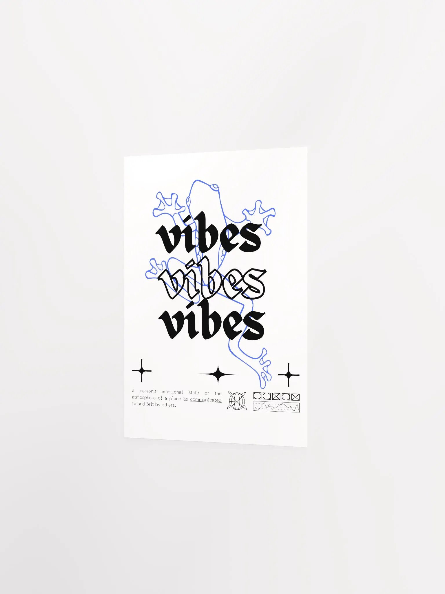 Vibes x3 Poster - not framed product image (10)