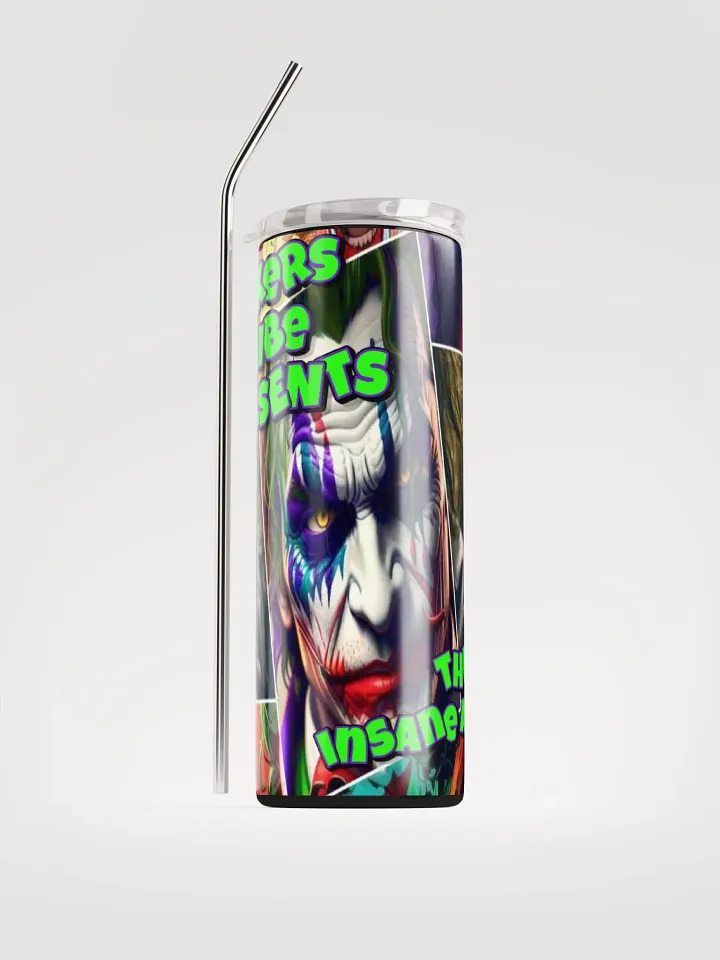 Jokers Vibe Presents Steel Tumbler product image (1)