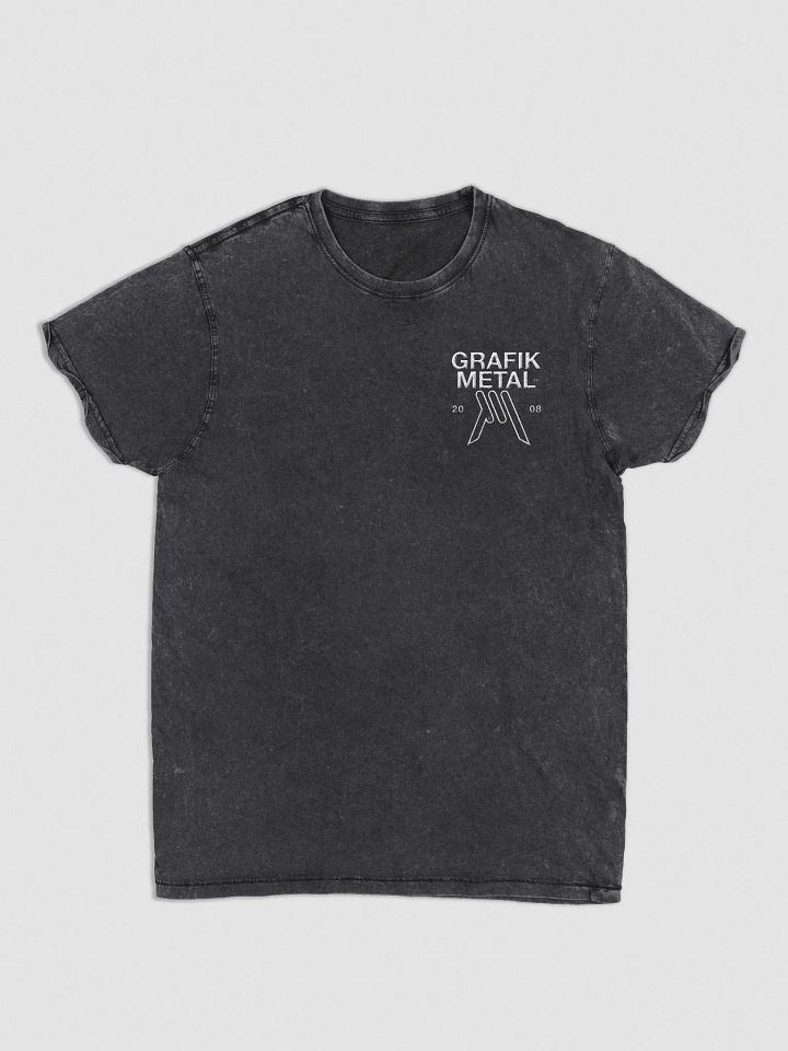 Grafikmetal Right Chest Embroidered Denim product image (1)